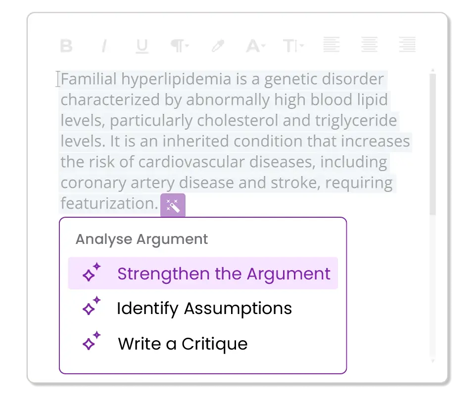 argument analyzer