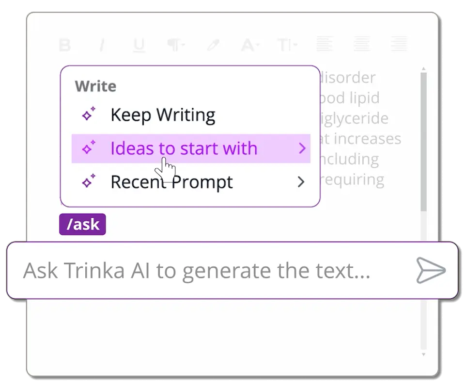 start writing