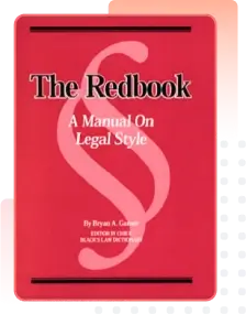 The Redbook A Manual On Legal Style